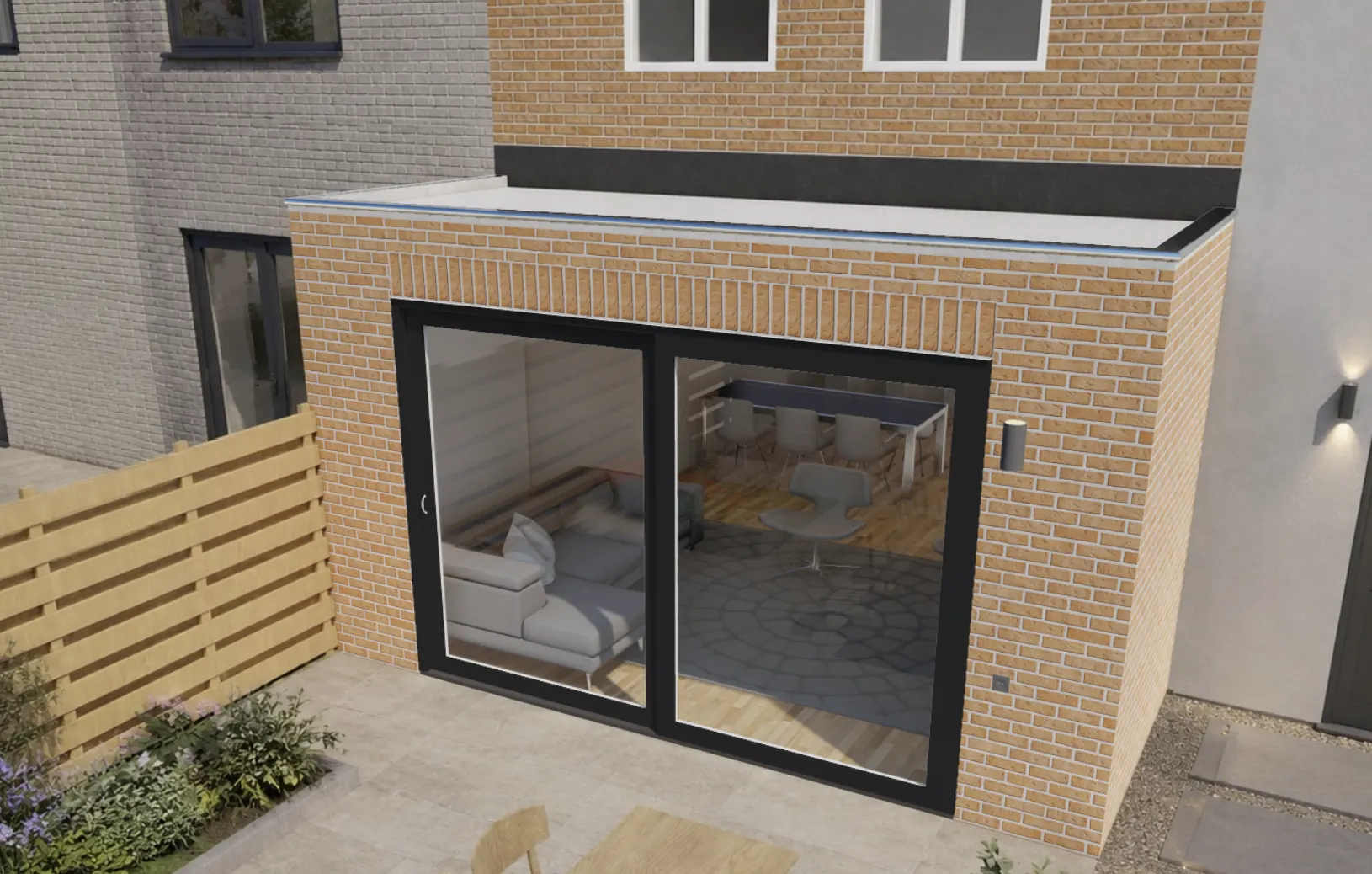 Uitbouw, een volwaardige uitbreiding van uw woning.